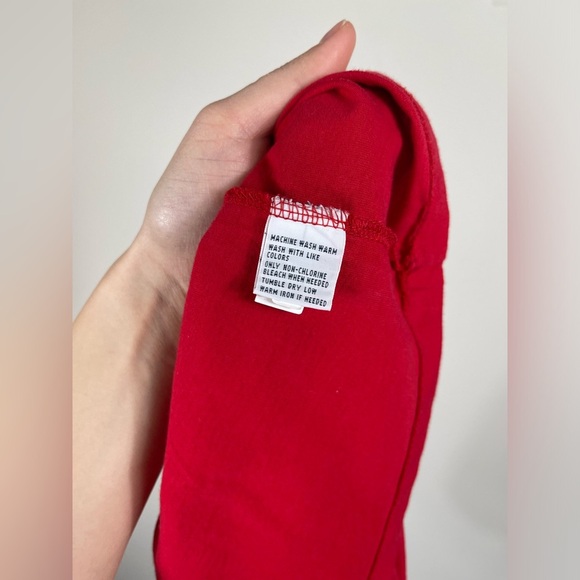 R.Lauren Jersey Pocket Red T-Shirt Polo Men's Cotton Size M - Picture 11 of 14